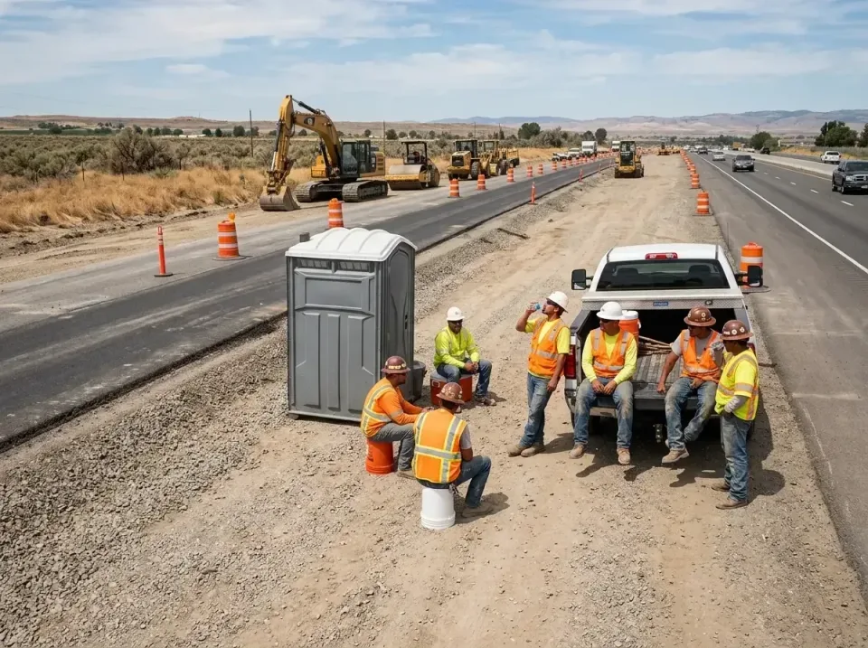 highway-road-construction-crew-007 — frequently asked questions, Porta Potty and Restroom Rentals in Reidland, KY